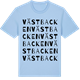 Blue Soul t-shirt med Västbacken ordlek t-shirt