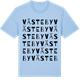 Blue Soul t-shirt med Västeby ordlek t-shirt