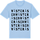 Blue Soul t-shirt med Västeråsen ordlek t-shirt