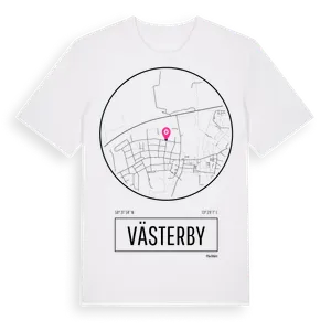 Västerby t-shirt – ekologisk bomull t-shirt från Pinshirt