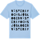 Blue Soul t-shirt med Västerby och Sjöskogen ordlek t-shirt