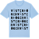 Blue Soul t-shirt med Västerhögen ordlek t-shirt