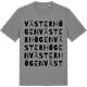 Mid Heather Gray t-shirt med Västerhögen ordlek t-shirt