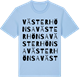 Blue Soul t-shirt med Västerhönsa ordlek t-shirt