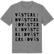 Mid Heather Gray t-shirt med Västerlid ordlek t-shirt
