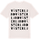Vintage White t-shirt med Västerlund ordlek t-shirt