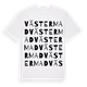 Västermad ordlek t-shirt