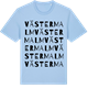 Blue Soul t-shirt med Västermalm ordlek t-shirt