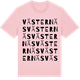 Pink Cotton t-shirt med Västernäs ordlek t-shirt