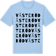Blue Soul t-shirt med Västeröd ordlek t-shirt