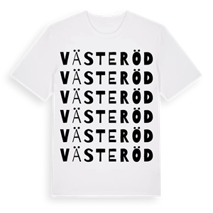 Västeröd ordlek t-shirt – ekologisk bomull t-shirt från Pinshirt