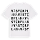 Västerplana ordlek t-shirt