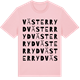 Pink Cotton t-shirt med Västerryd ordlek t-shirt