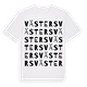Västers ordlek t-shirt