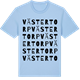 Blue Soul t-shirt med Västertorp ordlek t-shirt