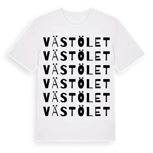 Västölet ordlek t-shirt – ekologisk bomull t-shirt från Pinshirt