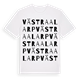 Västra Alarp ordlek t-shirt