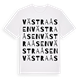 Västra Åsen ordlek t-shirt