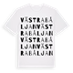 Västra Båljan ordlek t-shirt