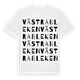 Västra Bleken ordlek t-shirt