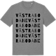 Mid Heather Gray t-shirt med Västra Bodane ordlek t-shirt