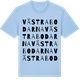 Blue Soul t-shirt med Västra Bodarna ordlek t-shirt