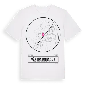 Västra Bodarna t-shirt – ekologisk bomull t-shirt från Pinshirt