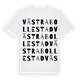Västra Bollestad ordlek t-shirt