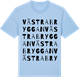 Blue Soul t-shirt med Västra Bryggan ordlek t-shirt