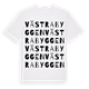 Västra Byggen ordlek t-shirt