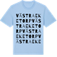 Blue Soul t-shirt med Västra Eketorp ordlek t-shirt