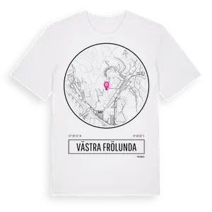 Västra Frölunda t-shirt – ekologisk bomull t-shirt från Pinshirt