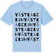 Blue Soul t-shirt med Västra Gerum ordlek t-shirt