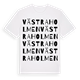 Västra Holmen ordlek t-shirt