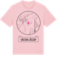 Pink Cotton t-shirt med Västra Låssby t-shirt