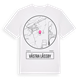 White t-shirt med Västra Låssby t-shirt
