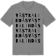 Mid Heather Gray t-shirt med Västra Lindås ordlek t-shirt