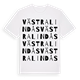 Västra Lindås ordlek t-shirt