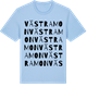 Blue Soul t-shirt med Västra Mon ordlek t-shirt
