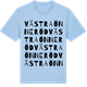 Blue Soul t-shirt med Västra Önneröd ordlek t-shirt