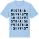 Blue Soul t-shirt med Västra Risby ordlek t-shirt