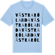 Blue Soul t-shirt med Västra Rölanda ordlek t-shirt