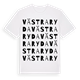 White t-shirt med Västra Ryda ordlek t-shirt