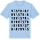 Blue Soul t-shirt med Västra Ryr ordlek t-shirt