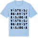 Blue Soul t-shirt med Västra Sjögar ordlek t-shirt