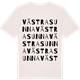 Vintage White t-shirt med Västra Sunna ordlek t-shirt