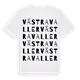 Västra Valler ordlek t-shirt