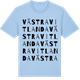 Blue Soul t-shirt med Västra Vitlanda ordlek t-shirt