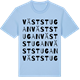 Blue Soul t-shirt med Väststugan ordlek t-shirt