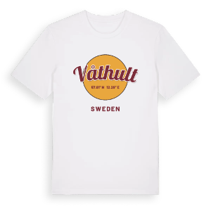 Våthult cirkel t-shirt – ekologisk bomull t-shirt från Pinshirt